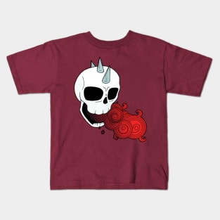 "Skull Vomit II" Kids T-Shirt